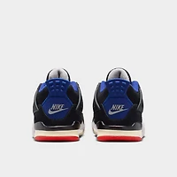 Jordan 4 Retro TD Black / Fire Red - Deep Royal Blue
