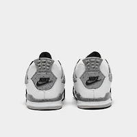 Jordan 4 Retro OG TD Summit White / Fire Red - Cement Grey
