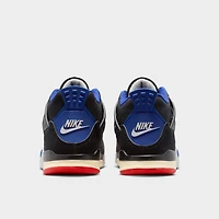 Jordan 4 Retro PS Black / Fire Red - Deep Royal Blue