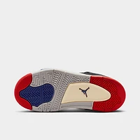 Jordan 4 Retro PS Black / Fire Red - Deep Royal Blue