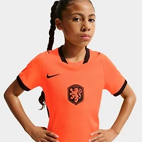 Nike Juniors' Netherlands Home Jersey / Orange