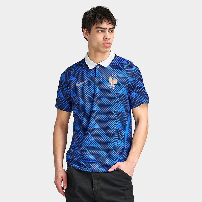 Nike France Home Jersey Game Royal / Metallic Copper