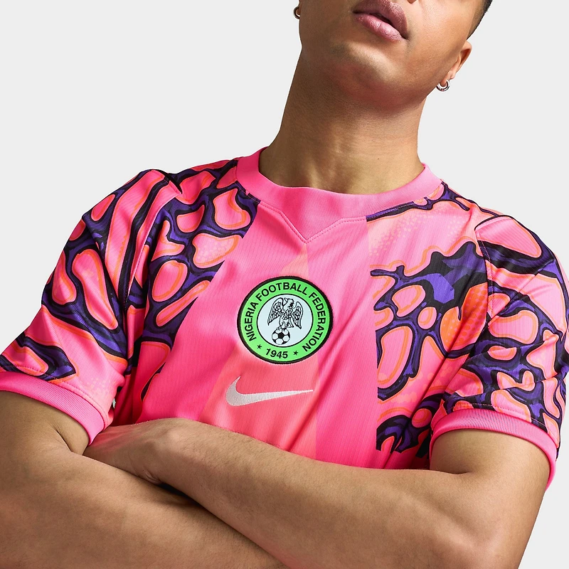 Nike Nigeria Goalkeeper Jersey Hyper Pink / Black