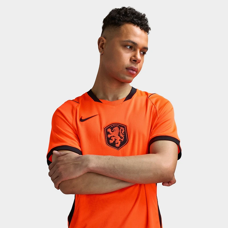 Nike Netherlands Home Jersey Hyper Crimson / Black