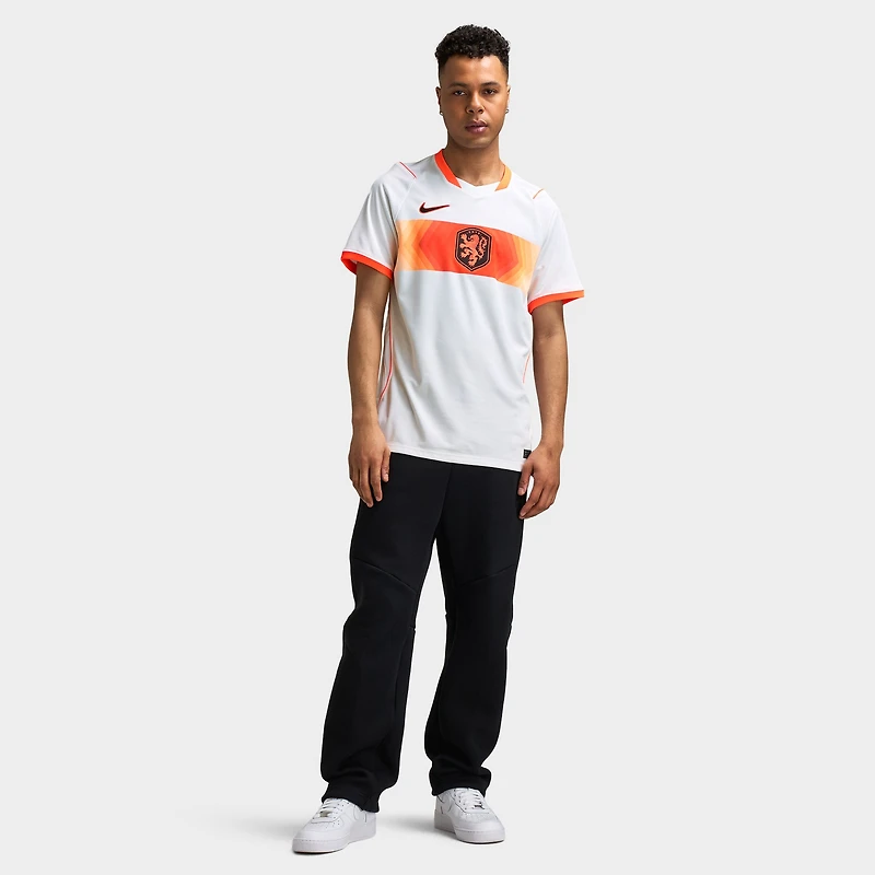 Nike Netherlands Away Jersey White / Hyper Crimson