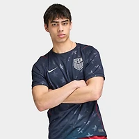 Nike USA Away Jersey Dark Obsidian / Pure Platinum