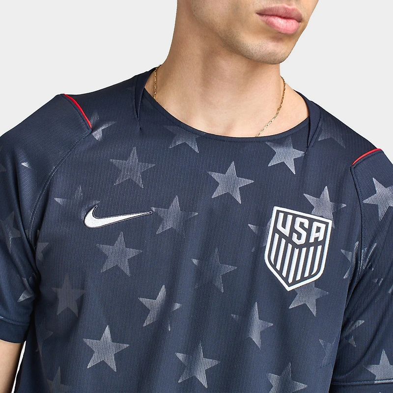 Nike USA Maillot Extérieur Obsidien Foncé / Platine Pur