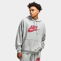 Nike Sportswear Hommes NRG OS ST5 VECNA HD Chandail à capuchon Surdimensionné / Gris foncé chiné