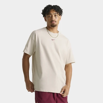 Nike NOCTA Cardinal CS T-Shirt Light Orewood Brown / Team Red