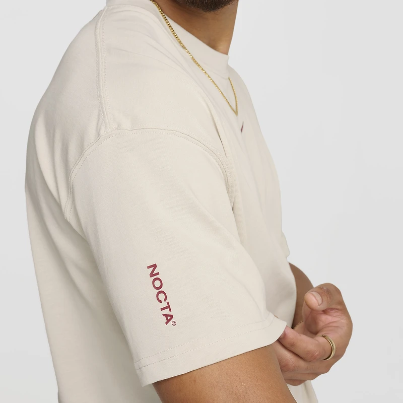 Nike NOCTA Cardinal CS T-Shirt Light Orewood Brown / Team Red
