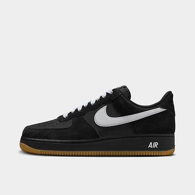 Nike Air Force 1 '07 LV8 Black / White - Light Gum Brown
