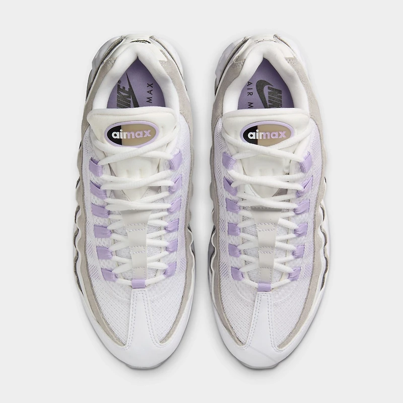 Nike Women's Air Max 95 White / Hydrangeas - Light Graphite