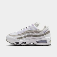 Nike Women's Air Max 95 White / Hydrangeas - Light Graphite