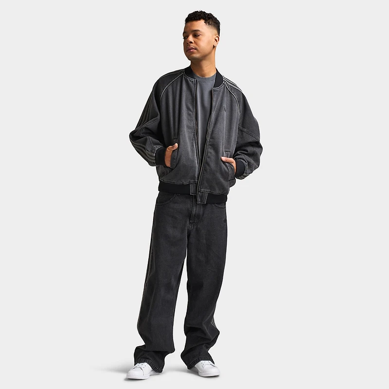 adidas SST Jeans Coupe droite / Denim noir authentique