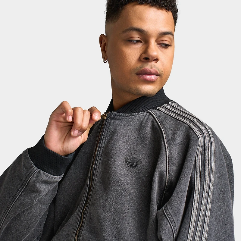 adidas SST Haut de survêtement / Denim noir authentique