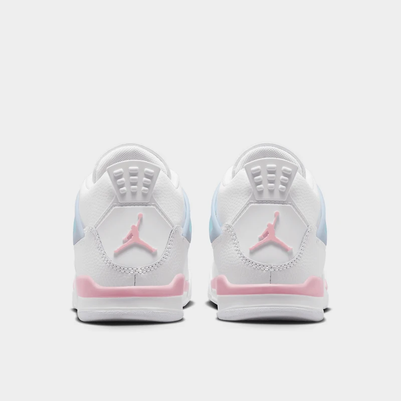 Jordan 4 Retro PS White / Medium Soft Pink - Half Blue