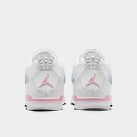 Jordan 4 Retro PS White / Medium Soft Pink - Half Blue