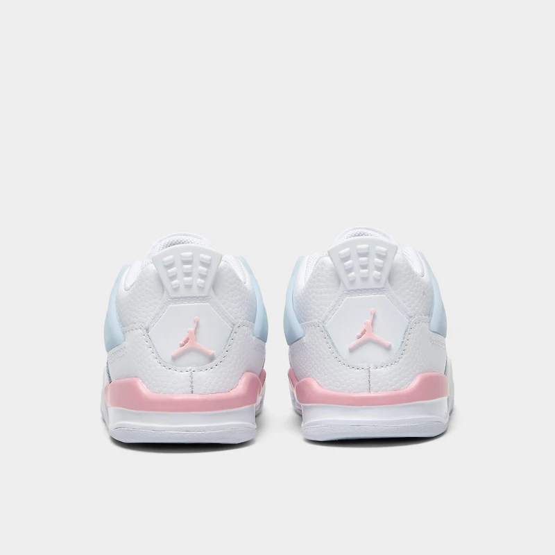 Jordan 4 Retro TD White / Medium Soft Pink - Half Blue