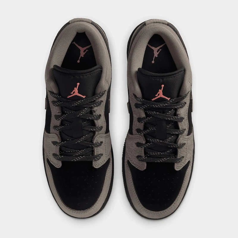 Jordan 1 Low SE Noir / Gris Olive - Mangue sauvage clair