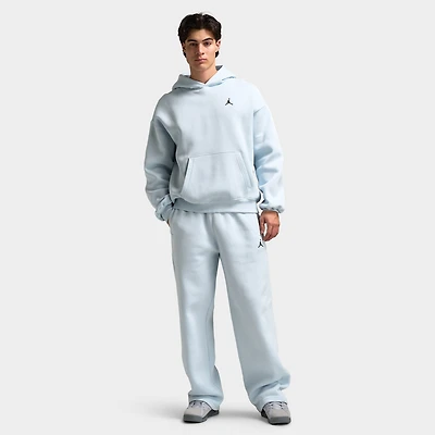 Jordan Brooklyn Fleece Oversized Open Hem Pants / Aura