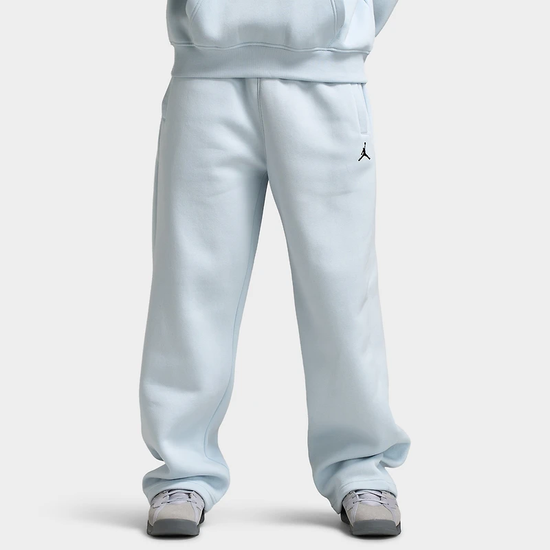 Jordan Brooklyn Fleece Oversized Open Hem Pants / Aura