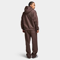Jordan Brooklyn Fleece Oversized Hoodie / Baroque Brown