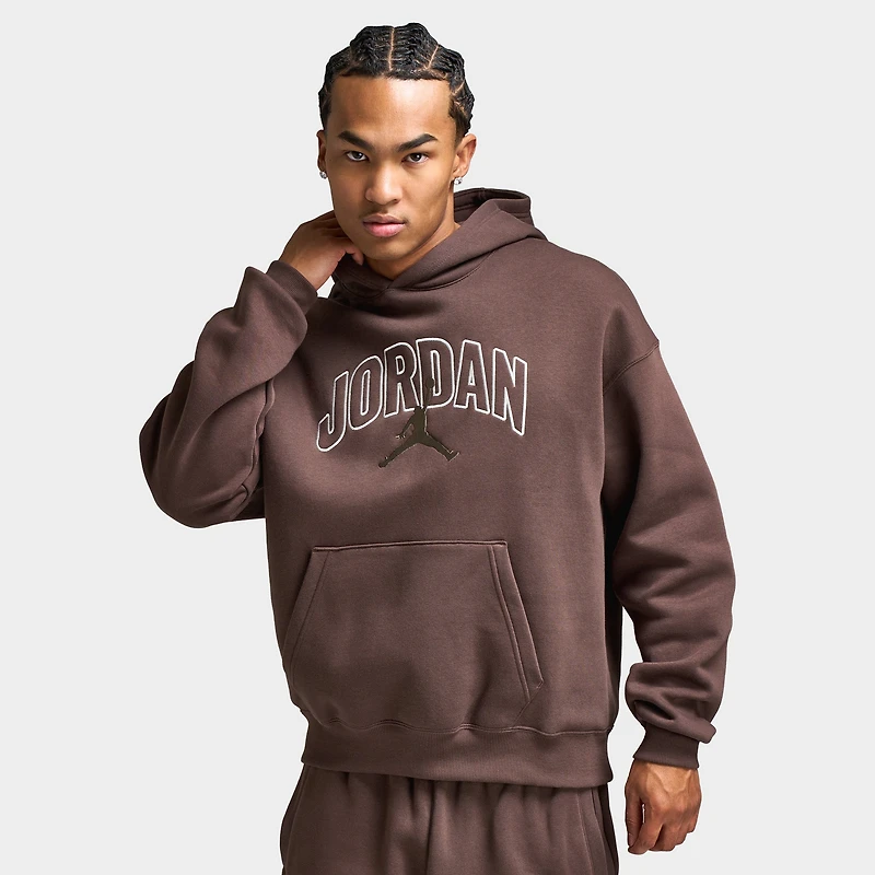 Jordan Brooklyn Fleece Oversized Hoodie / Baroque Brown