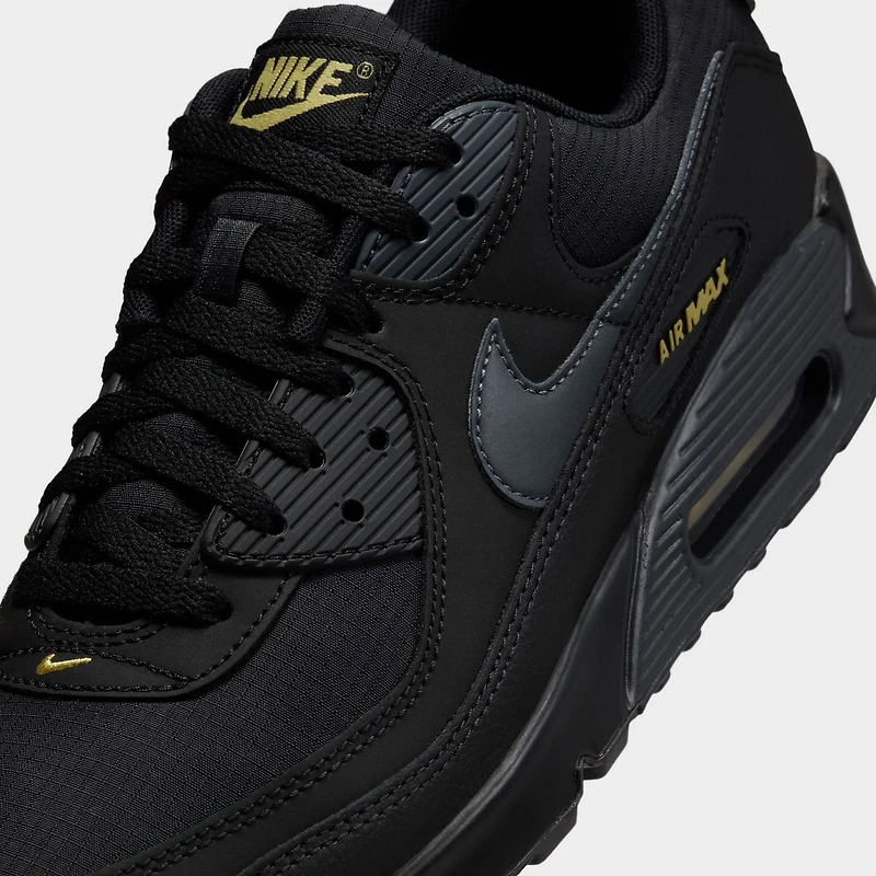Nike Air Max 90 Black / Buff Gold - Anthracite