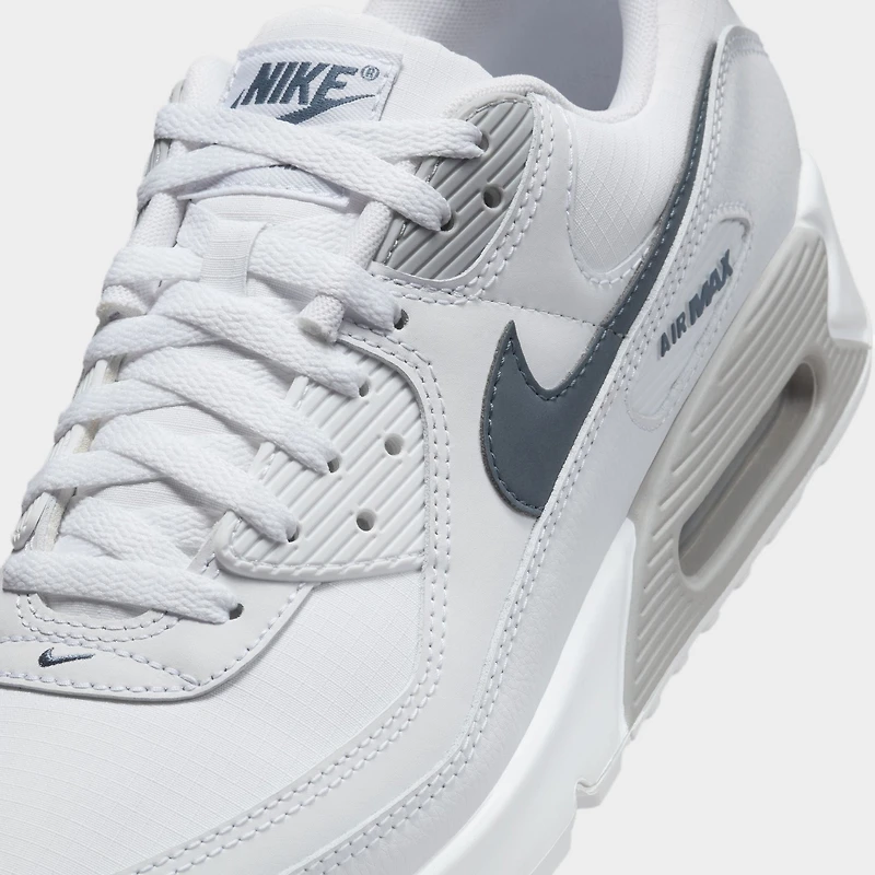 Nike Air Max 90 White / Diffused Blue - Wolf Grey