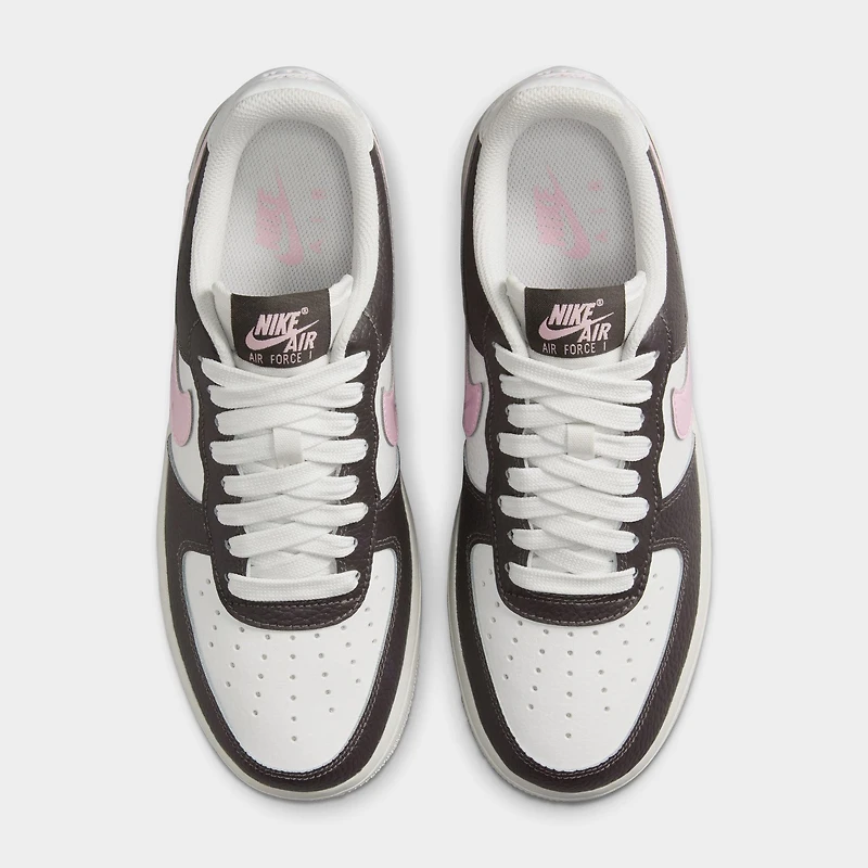 Nike Women's Air Force 1 '07 Summit White / Pink Foam - Medium Ash