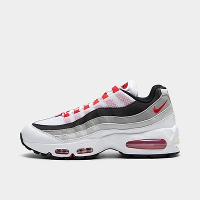 Nike Air Max 95 White / Comet Red - Neutral Grey