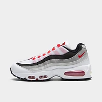 Nike Air Max 95 White / Comet Red - Neutral Grey