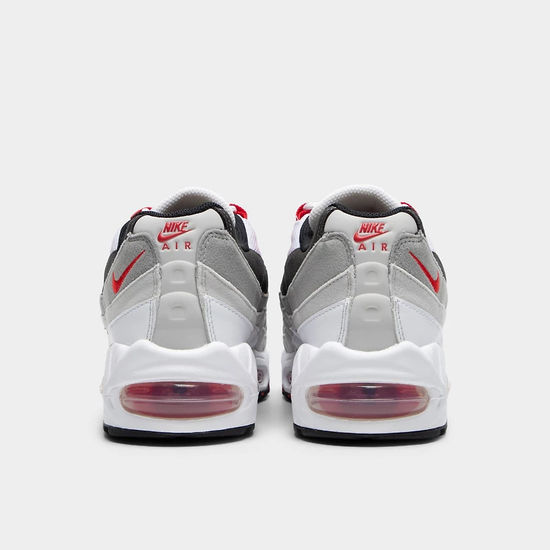 Nike Air Max 95 White / Comet Red - Neutral Grey