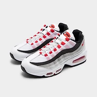 Nike Air Max 95 White / Comet Red - Neutral Grey
