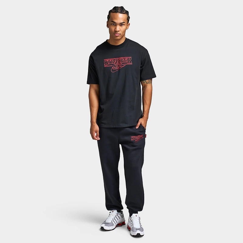 Nike Energy Stranger Things t-shirt / Noir