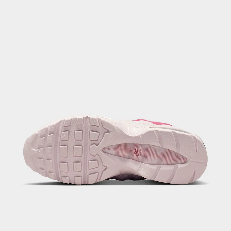 Nike Air Max 95 SE 2 pour femme, rouge équipe/rose perle - Pivoine