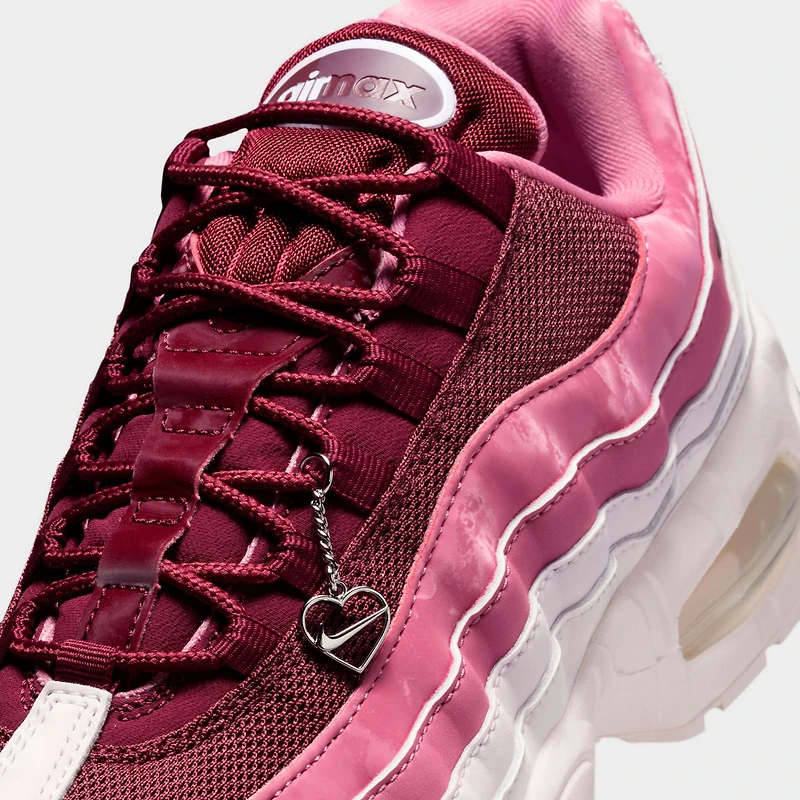 Nike Air Max 95 SE 2 pour femme, rouge équipe/rose perle - Pivoine