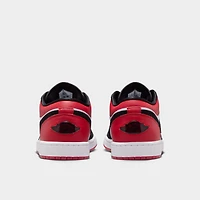 Jordan 1 Low White / Black - Varsity Red