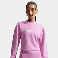 Nike Sportswear Dry Fit Chandail polaire pour femmes Magenta clair/pêche glacée