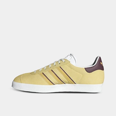 adidas Women's Gazelle Almost Yellow / Oat - Maroon
