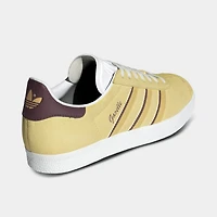adidas Women's Gazelle Almost Yellow / Oat - Maroon