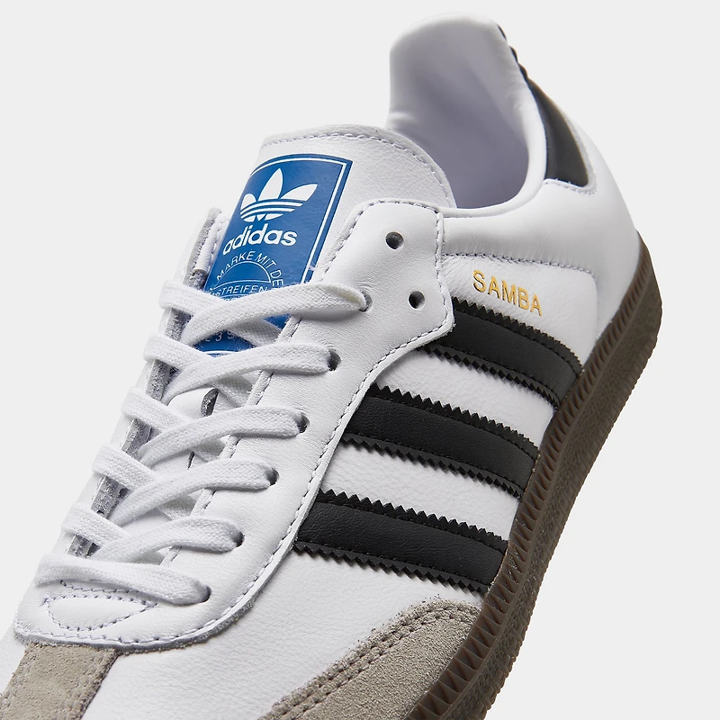 adidas Originals Juniors' Samba OG Core White / Black - Gum