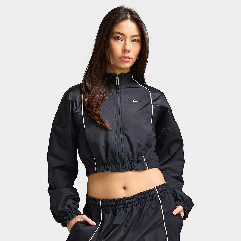 Nike Sportswear Veste de survêtement courte pour femme / Noir