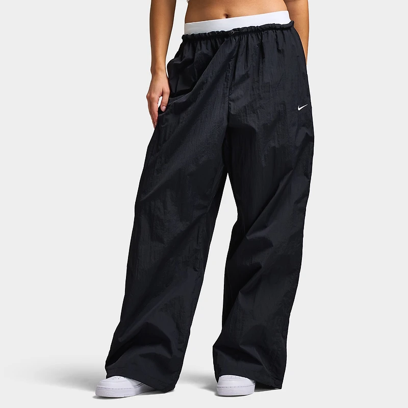 Nike  Sportswear Women's Parachute Highrise Pants Black / Chalk