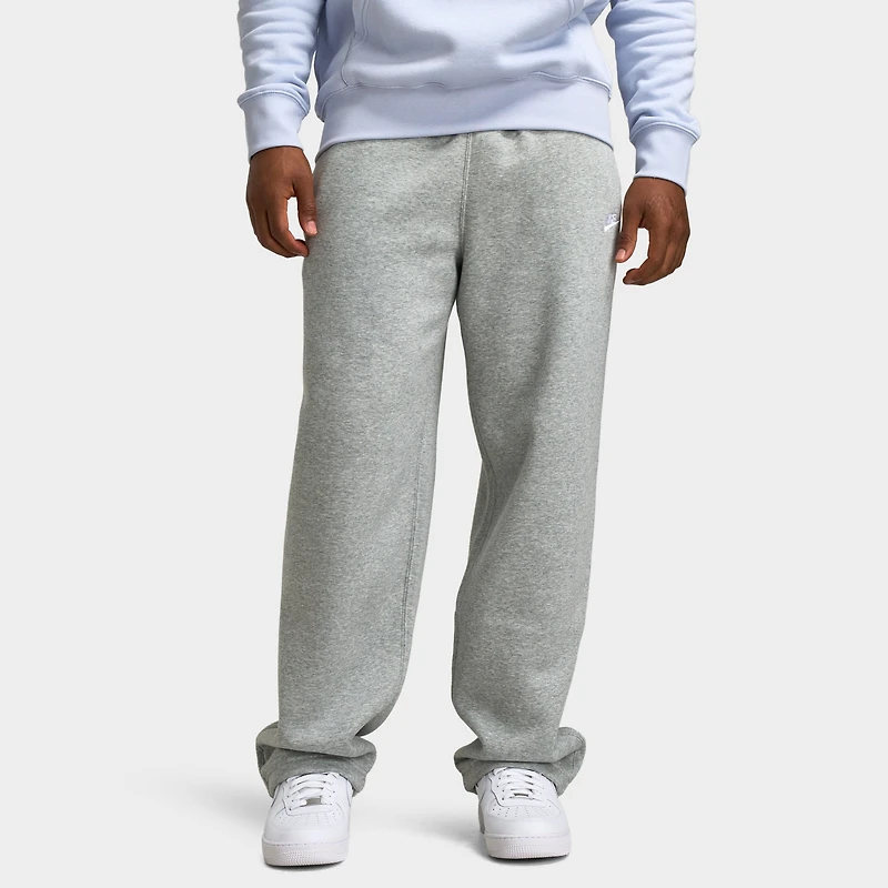 Nike Club Fleece Bungee Pants / Heather Grey