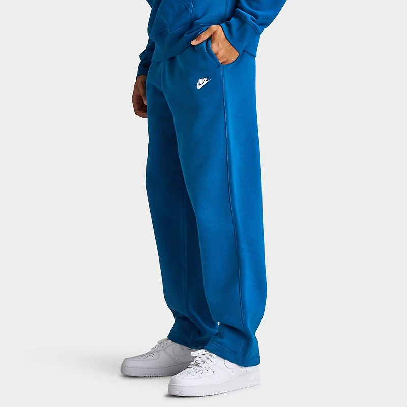 Nike Sportswear Club Men's Fleece Bungee Trousers / Blue