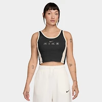 Nike Sportswear Women's Street Tank /  Black Chalk