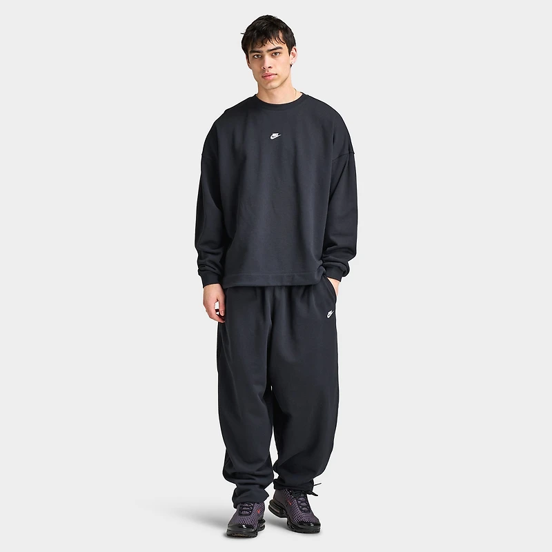 Nike Sportswear Club Oversized French-Terry Trousers / Black