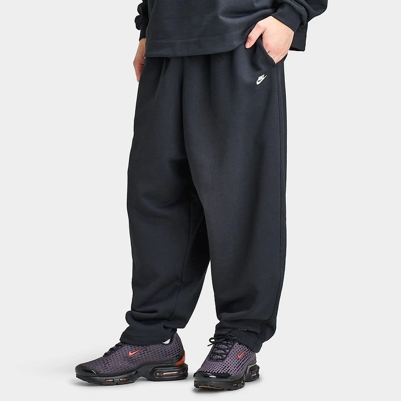 Nike Sportswear Club Oversized French-Terry Trousers / Black