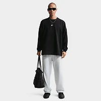 Nike Sportswear Oversized French-Terry Crew / Black